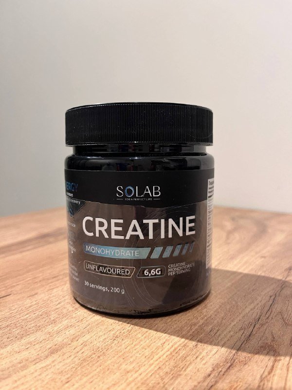 Глубокая сковородка, книга, креатин моногидрат, шейкер 3