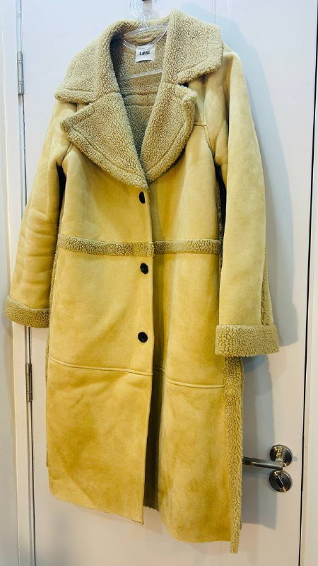 Дубленка Lime женская оверсайз S M L 3