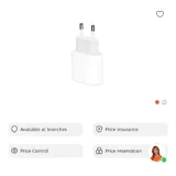 Apple 20W ადაპტერი და Type-C-დან Type-C-მდე კაბელი 1