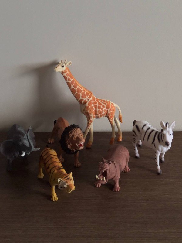 Реалистичные фигурки животных Африки 2