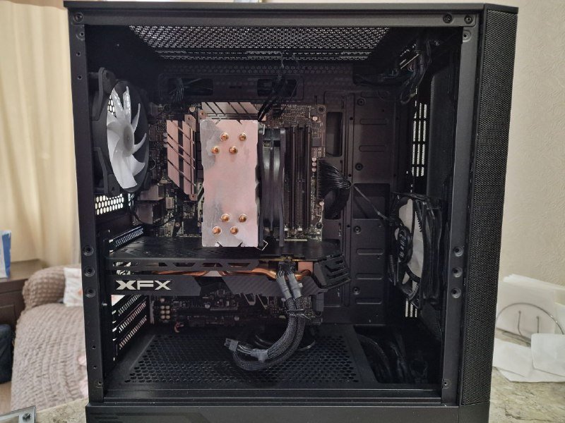 Компьютер с Ryzen 7 2700pro, RX580 8gb, 16gb RAM 3