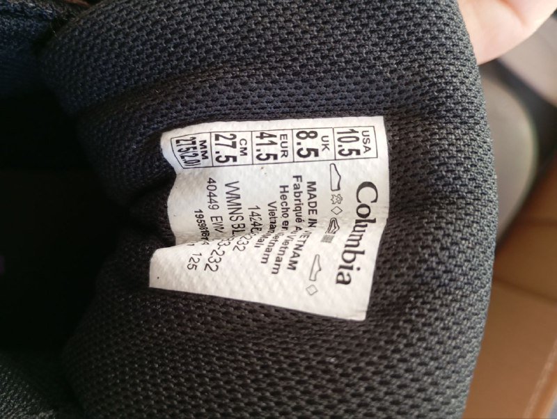 Новые Columbia waterproof 40-41 размер 4