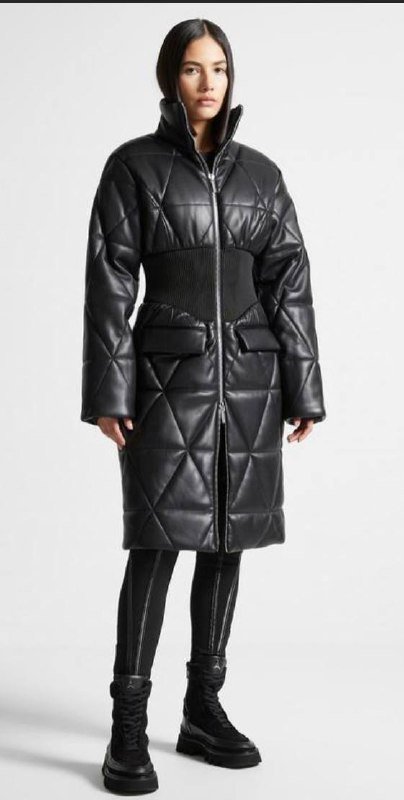 Куртка MANIERE DE VOIR из эко-кожи, размер 42