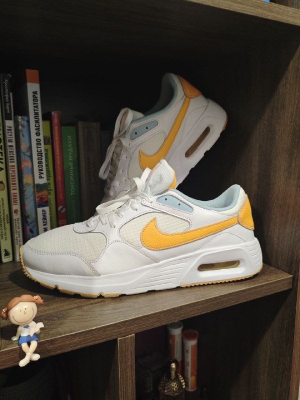 Кроссовки Nike Air Max SC White Laser Orange мужские
