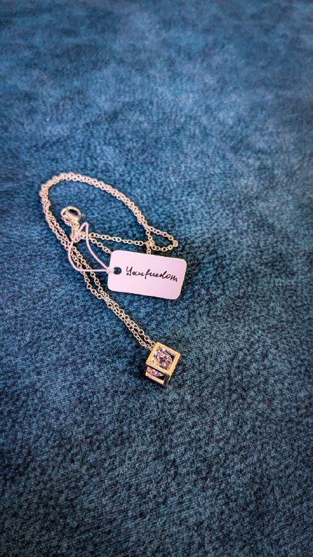 Оригинальный кулон в форме куба из серебра 925 пробы 3