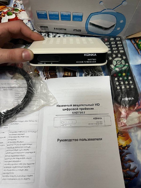Наземный цифровой HD приёмник KONKA