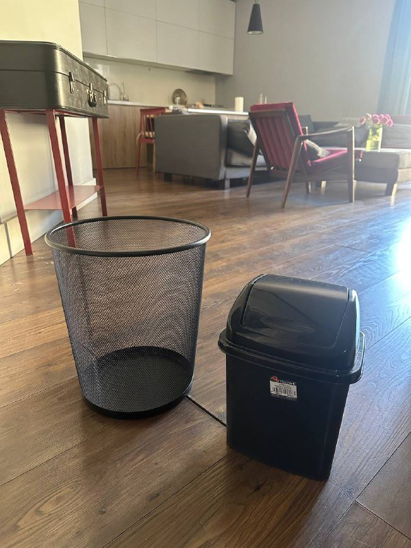 Мусорные ведра маленькое и кухонное