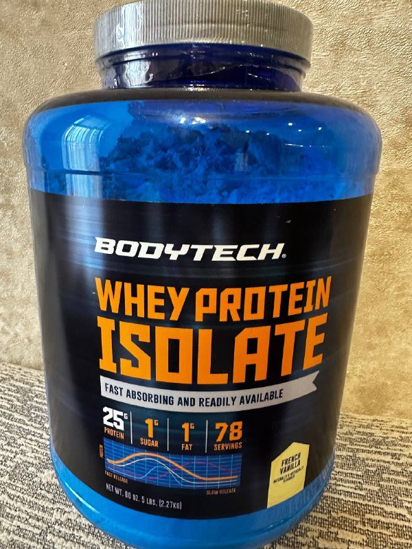 Протеин изолят сывороточный, креатин моногидрат