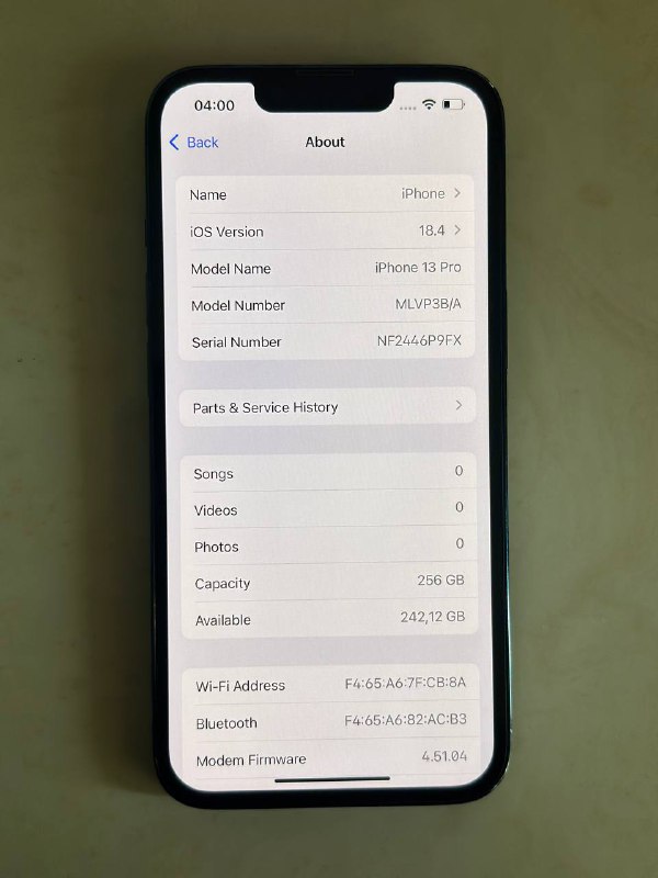 iPhone 13 Pro 256 gb 5