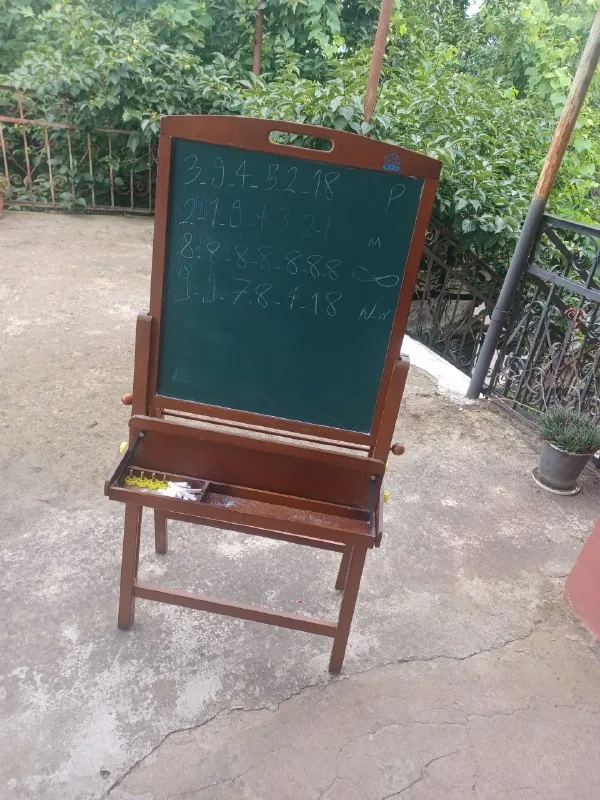 Детский мольберт 1