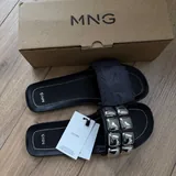 Кожаные босоножки Mango, босоножки French Connection 6