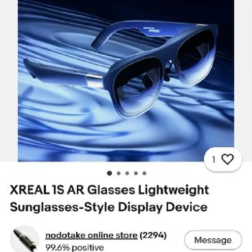 AR-очки XREAL с адаптером HIBLOKS