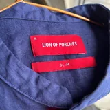 Мужская льняная рубашка Lion of Porches, размер M 4