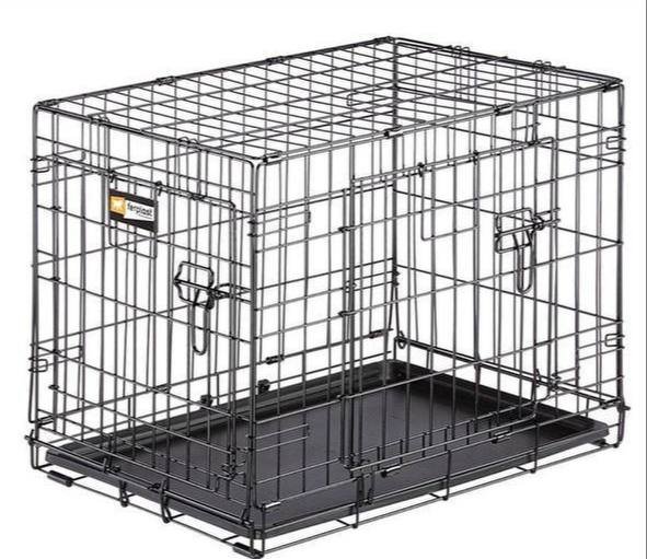 Клетка для собак с двумя дверками