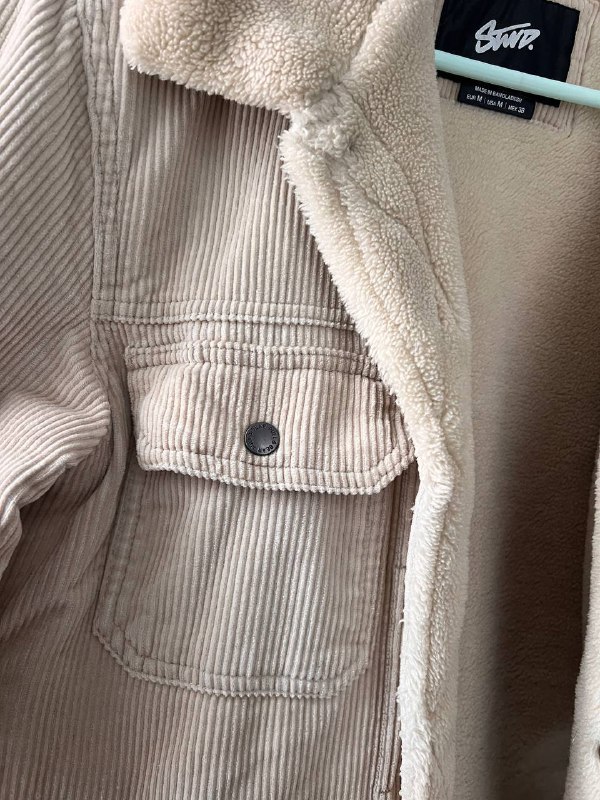 Стильная мужская дубленка Pull&Bear 5