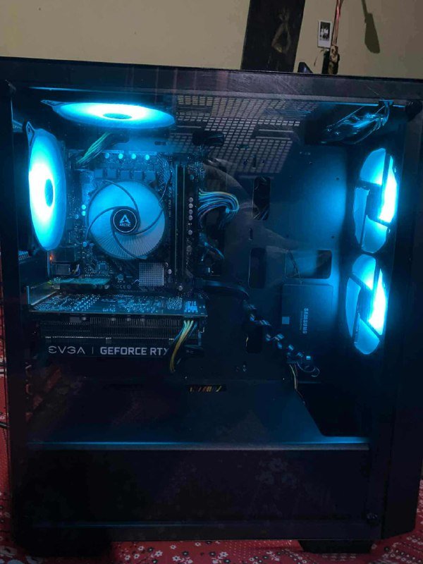 Компьютер с i3 12100, 32GB RAM, RTX 2060, SSD 4