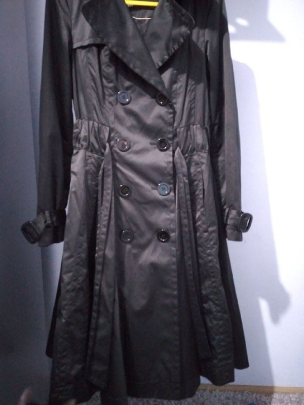 Пальто Zara Basic черное 2