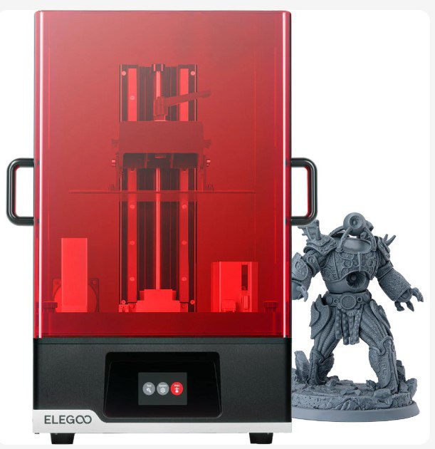 Anycubic Photon Mono X, Elegoo Neptune 4 Max, Elegoo Jupiter 3D-принтеры