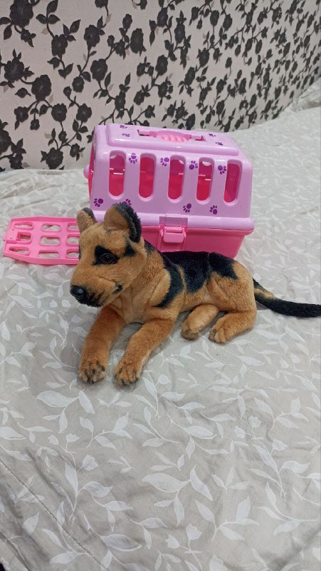 Игрушки мягкие собачки, переноски 3