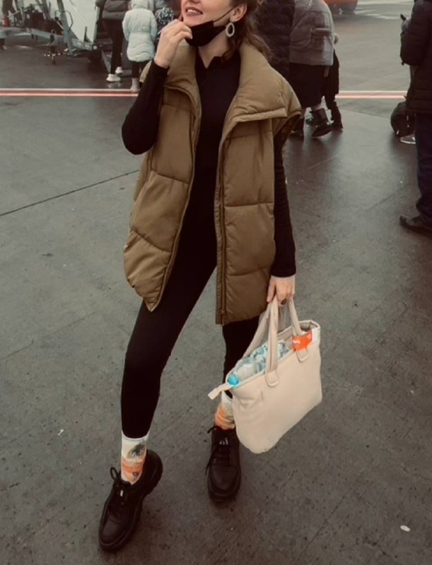 Жилет H&M оверсайз S M L 3