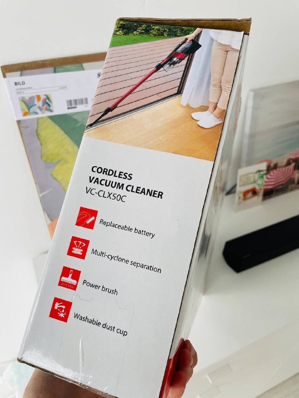 Беспроводной пылесос Toshiba VC-CLX50C 4