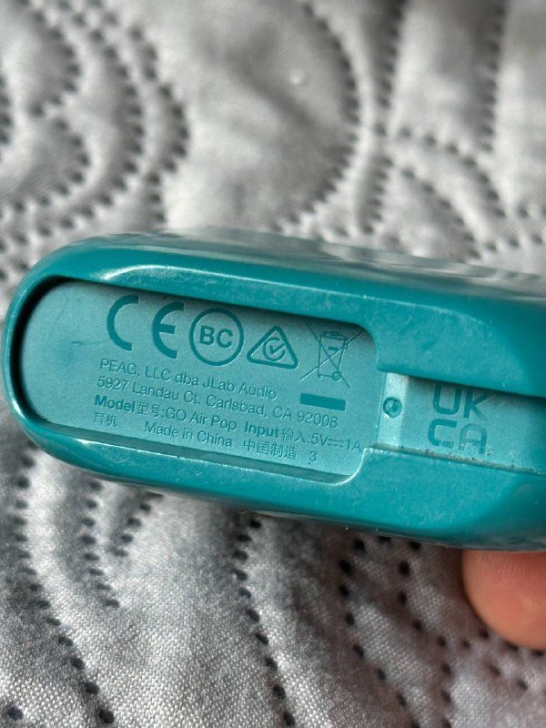 Наушники беспроводные JLab Audio Go Air Pop 4