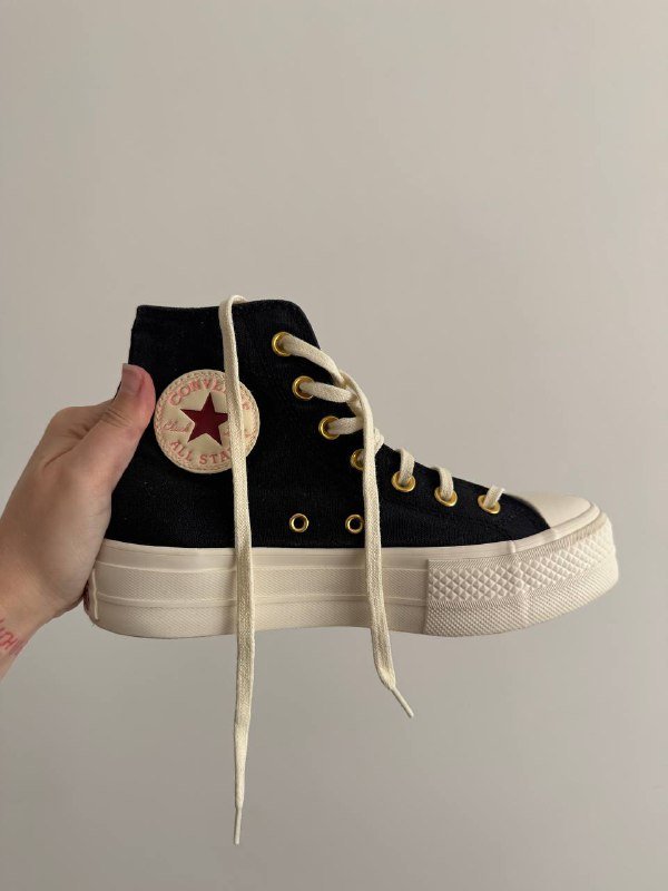 Кеды Converse черные женские US 6.5