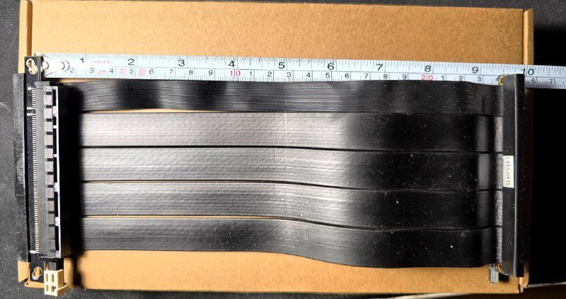 PCIЕ 4.0 x16 riser Lian Li