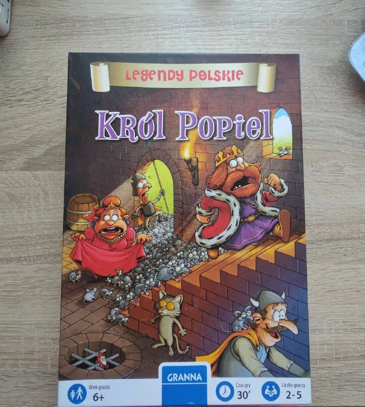 настольные игры Викинги, Король Поппел 3