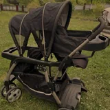 Коляска для двойни, автокресло Graco 5