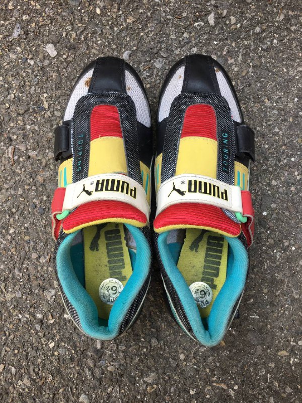 90s Puma Touring Mesh Lite cycling shoes 3