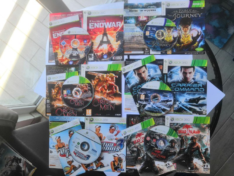 Лицензионные игры Xbox 360 6