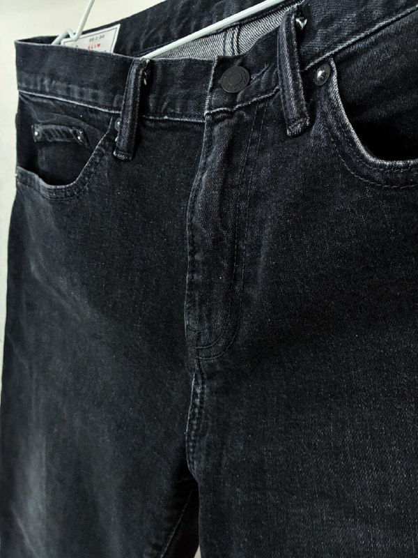 Джинсы GAP мужские черные Slim 30/30 2