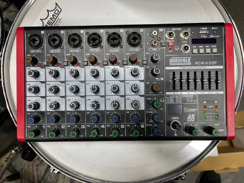 Микшерный пульт NordFolk NCM-8 DSP
