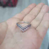 Серебряное кольцо 925 пробы, размер ~5 2