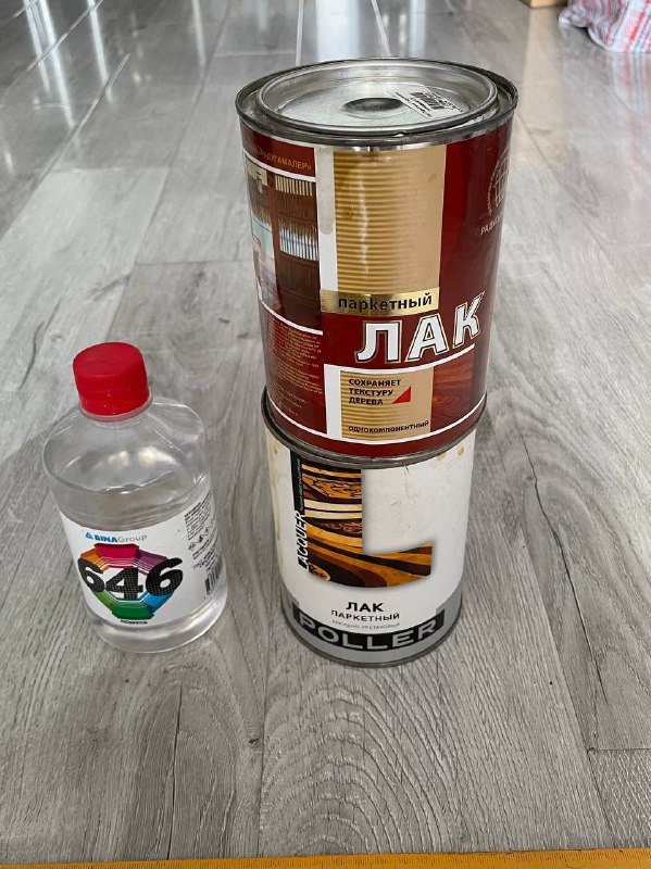 Инструменты и паркетные лаки, растворитель 2