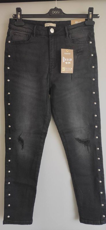 Женские штаны черные с лазерной пропиткой EUR 36-38, 44-46 3