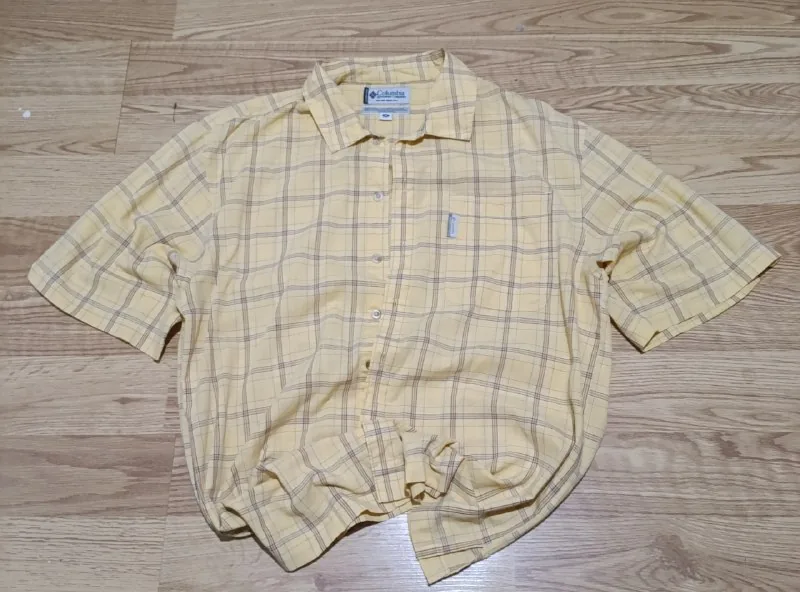Columbia 2000s Plaid Short Sleeve Shirt