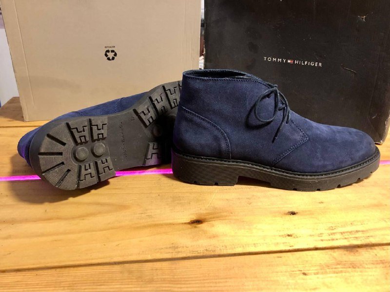 Мужские туфли из замши Tommy Hilfiger 4