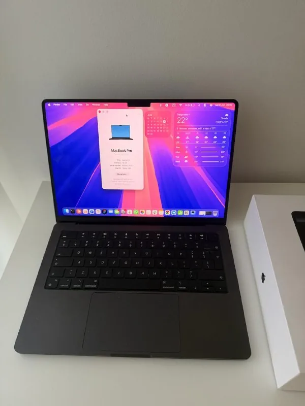 MacBook Pro 14", AirPods Pro 3, Apple Pencil Pro 1