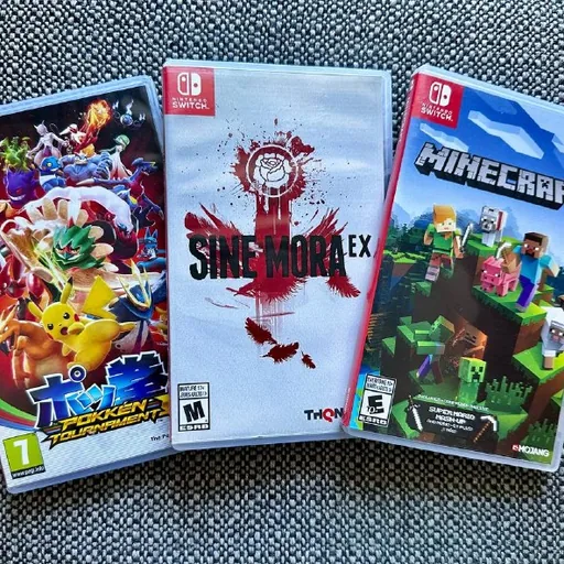 Игры Nintendo Switch, Pokémon Tournament DX, Minecraft, Sine Mora EX