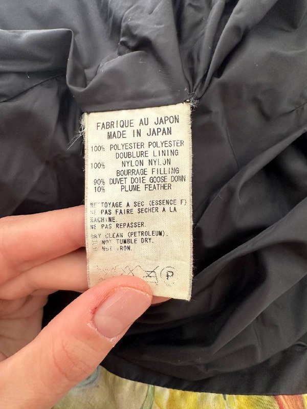 Пуховая куртка Y’s Yohji Yamamoto лимитированная 4