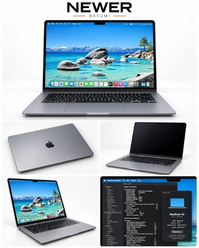 MacBook Air 15″ M3 16/512GB