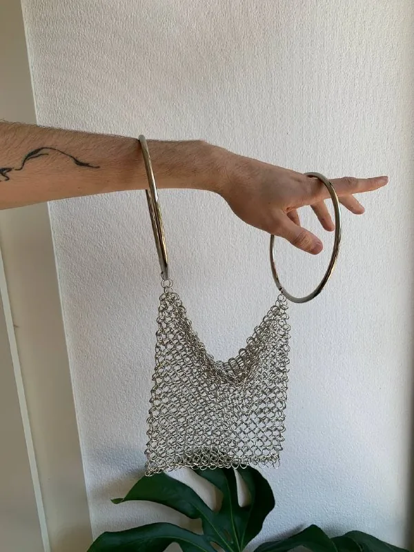Украшения из стали, браслеты, сумка, сумочка 1