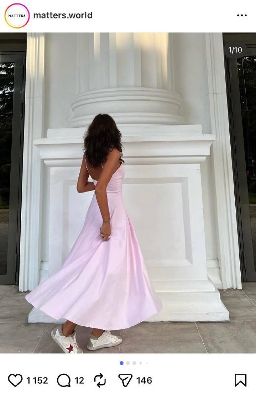 летнее платье Matters размер XS (S-M)