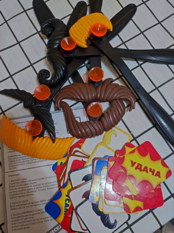 Настольная игра Лепи усы 2