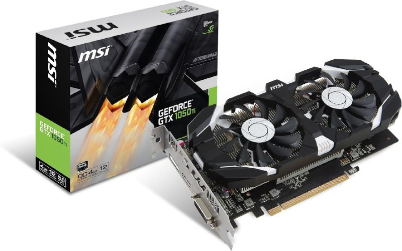 GTX 1050 TI 4GB MSI