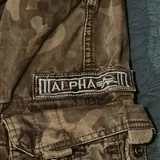 Alpha Industries камуфляжные брюки 4