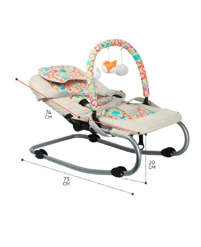 Шезлонг Babyton Sweety Beige 3