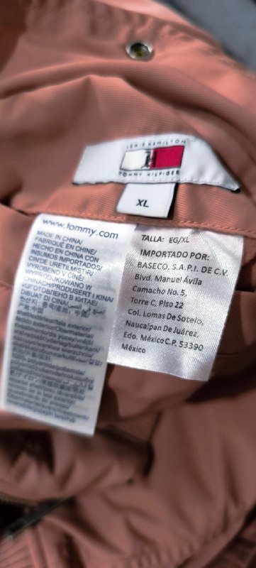 Оригинальный бомбер Tommy Hilfiger двухсторонний XL